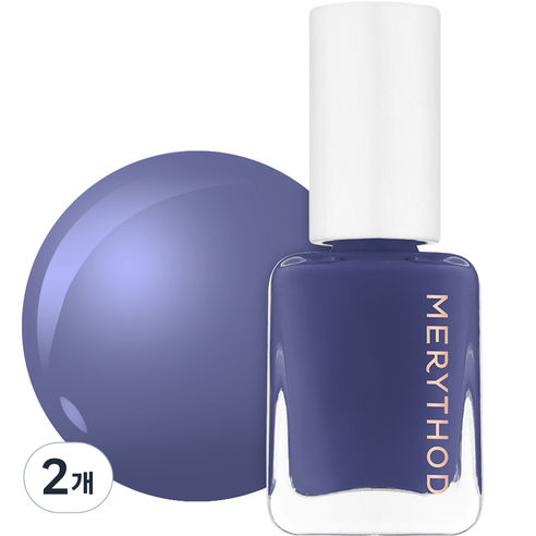 메리쏘드 릴엣지 네일, F06 포그웨이, 7ml, 2개