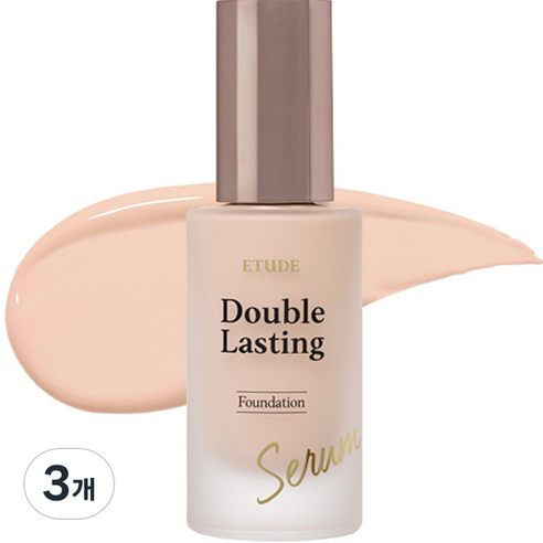 에뛰드 더블래스팅 세럼 스킨 파운데이션 30g, 로지퓨어 13C1, 3개