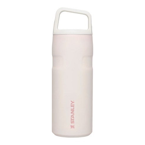 스탠리 아이스플로우 에어로라이트 캡 앤 캐리 + 텀블러, 로즈쿼츠 글리머, 473ml, 1개