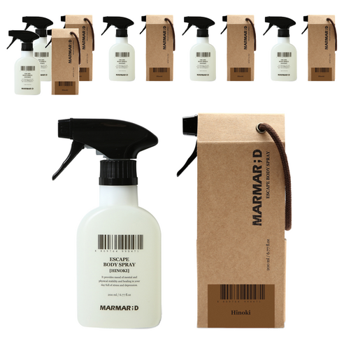 마르마르디 이스케이프 바디스프레이 히노끼향, 6개, 200ml