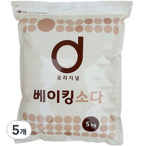 서희 오리지널 베이킹소다, 5kg, 5개
