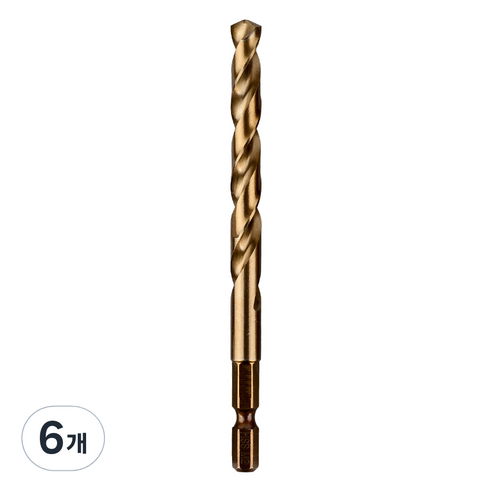 WORX 하이스드릴 육각 M 9.0 WHH90, 6개