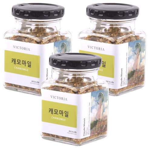 빅토리아 캐모마일 허브차, 17g, 1개입, 3개