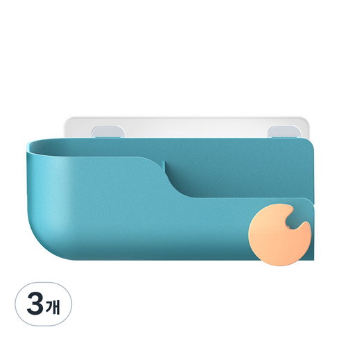 그란데 도토 드라이기 거치대, 블루, 3개