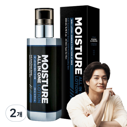 미프 모이스처 올인원 로션, 200ml, 2개