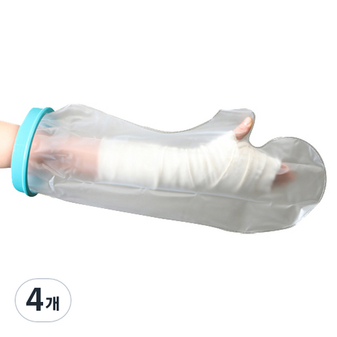 퍼스타 깁스방수 커버 소아팔 FS-2120, 혼합 색상, 4개