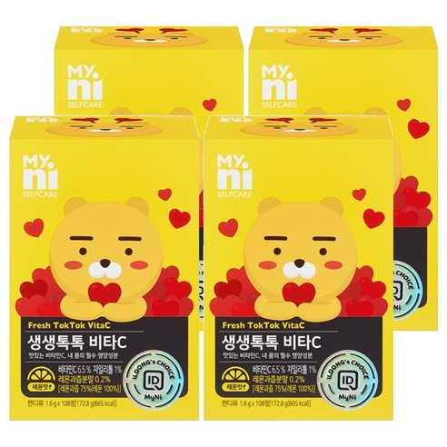 마이니 생생톡톡 비타C, 108정, 4개