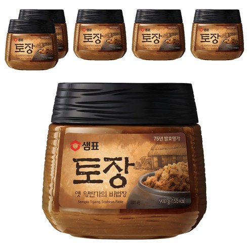 샘표 토장, 900g, 6개