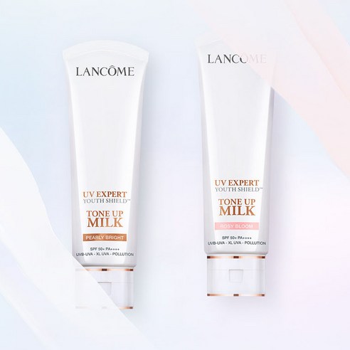 햇살 아래 빛나는 피부, 랑콤 UV 엑스퍼트 톤업 로지 블룸 선크림으로 완성하세요!