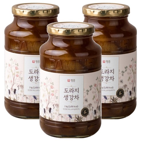평중 도라지 생강 차, 1kg, 1개입, 3개