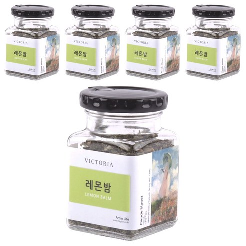 빅토리아 레몬밤 허브차, 22g, 5개, 1개입