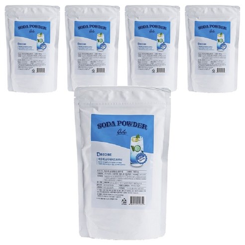 베오베 소다에이드 파우더, 500g, 1개입, 5개