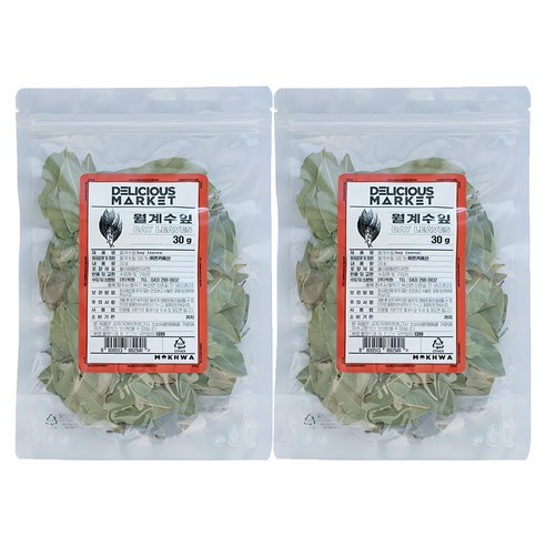 딜리셔스마켓 월계수 잎, 30g, 2개