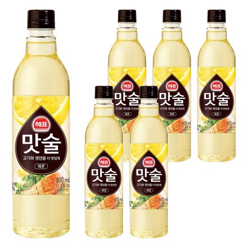 해표 맛술, 800ml, 6개