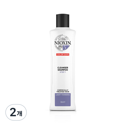 니옥신 3D 케어시스템 클렌저 샴푸 System 5, 300ml, 2개