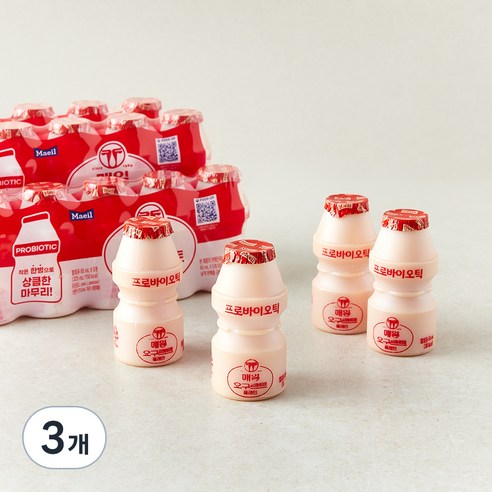 매일유업 요구르트, 65ml, 20개입, 3개
