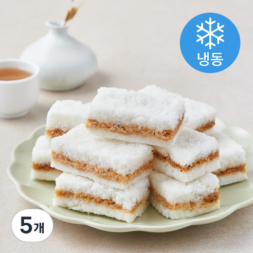착한떡 달콤한 우유백설기 (냉동), 45g, 5개, 10개입