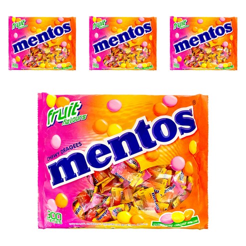 멘토스 푸르티 츄잉캔디, 810g, 4개