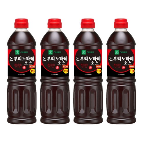 이엔푸드 돈부리노타레 소스, 900ml, 4개
