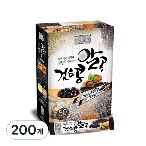 커피케이케이 미토 검은콩 알곡차, 18g, 1개입, 200개
