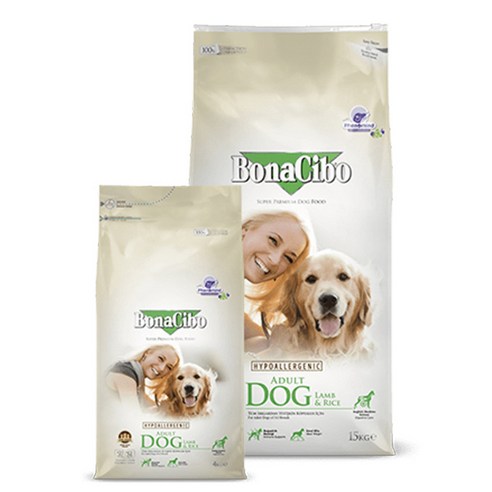 건강한 반려견의 빛나는 하루를 위한 현명한 선택, 보나시보 어덜트 램&라이스