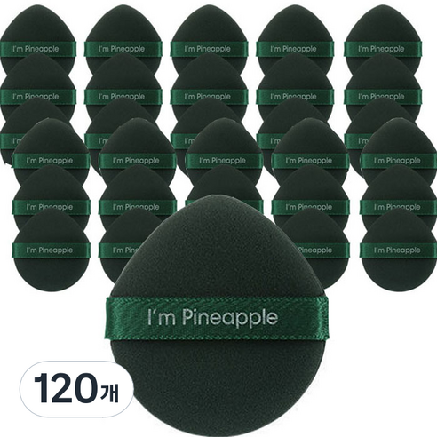 블루트레이드 데일리 쿠션 퍼프, 120개, 그린