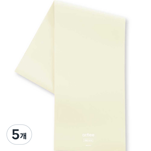 앳플리 액티브 라텍스 요가 스트레칭 밴드, 애프터 글로우, 5개