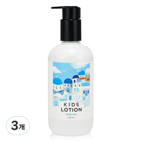 몽프라 키즈 로션 블랑솝, 500ml, 3개