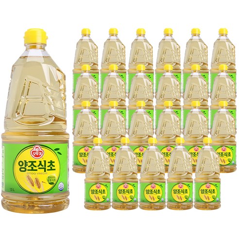 오뚜기 양조식초, 24개, 1.5L
