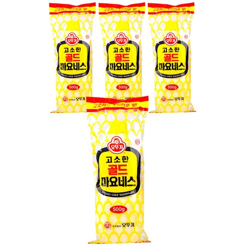 오뚜기 골드 마요네즈, 500g, 4개