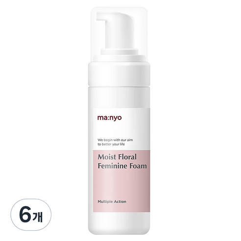 마녀공장 페미닌 폼 여성청결제, 6개, 150ml