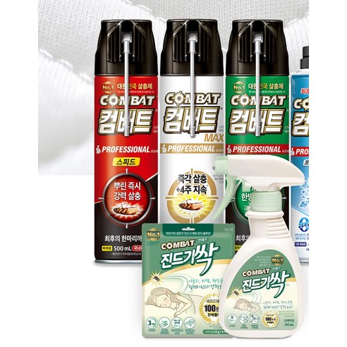 컴배트 스피드 에어졸 바퀴용, 500ml, 6개