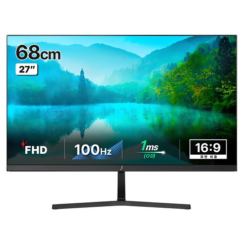 주연테크 FHD 100Hz 모니터, 68cm, V27FX(무결점)