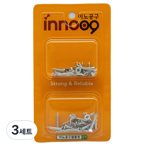 이노공구 범용 일반나사 2종 x 20p 세트, 3세트
