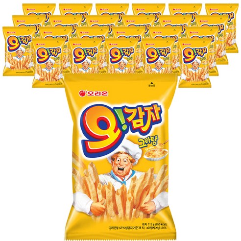 오리온 오감자 감자그라탕맛, 115g, 24개