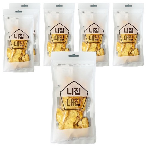 니칩내칩 건조 파인애플, 40g, 6개