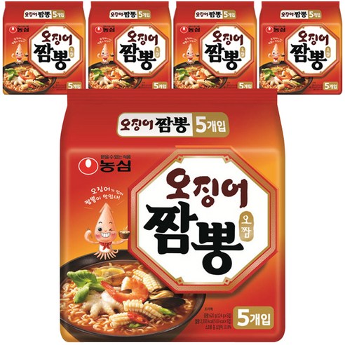 농심 오징어짬뽕, 25개