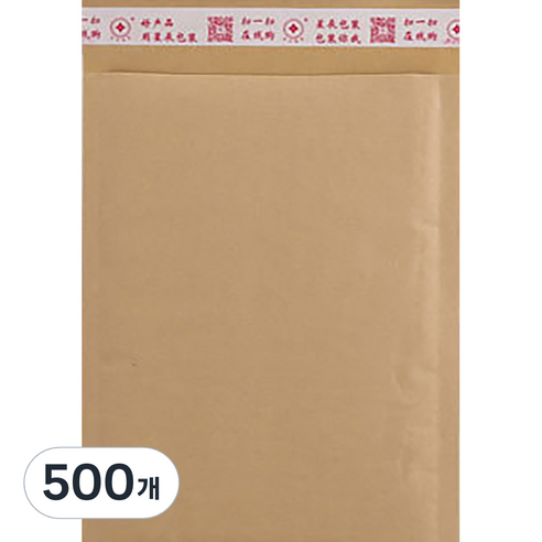 마켓감성 크래프트 종이 버블 가방, 500개
