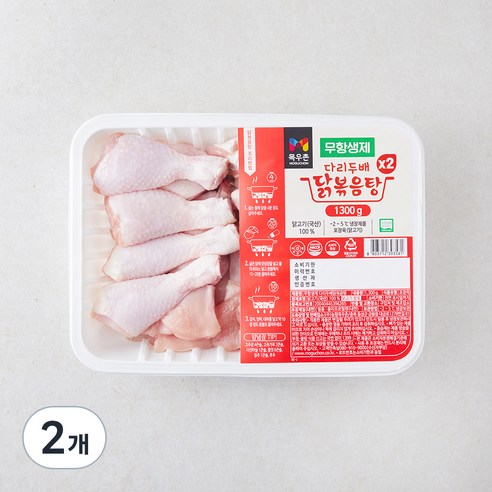 [로켓프레시] 목우촌 무항생제 다리 두배 닭고기 닭볶음탕용 (냉장)