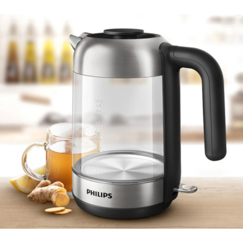 주방의 품격을 높이는 실용적인 선택, 필립스 5000 시리즈 내열유리 전기포트