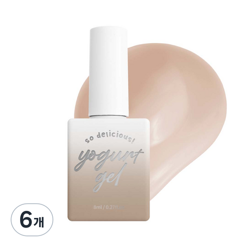 요거트젤 봄꽃엔딩 시럽 젤, 11 너티베이지, 8ml, 6개