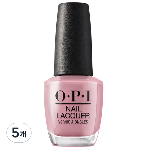 오피아이 네일락커 매니큐어, T80, 5개, 15ml