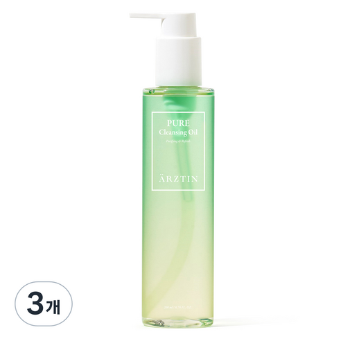 에르쯔틴 퓨어 클렌징 오일, 200ml, 3개