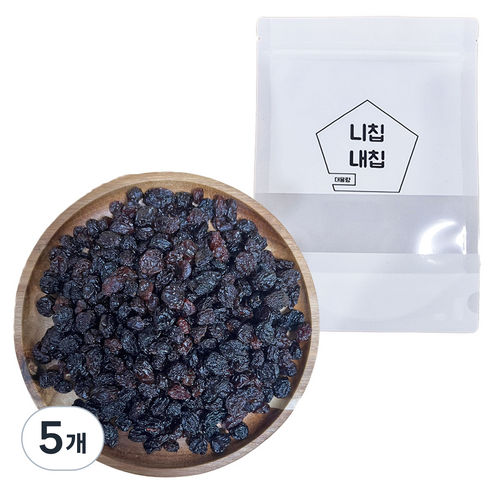 니칩내칩 잘 말린 건포도, 5개, 250g