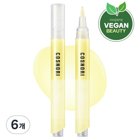 코스노리 컬러테라피 네일 세럼 01 시트러스 4ml, 4g, 6개