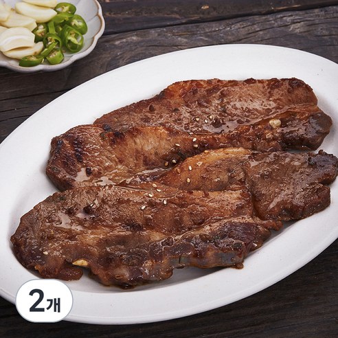 홈클로 돼지 LA갈비, 2개, 800g