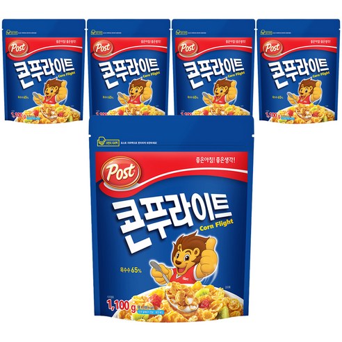 동서 포스트 콘푸라이트 시리얼, 1.1kg, 5개