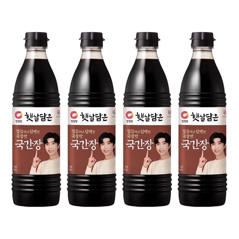 햇살담은 국간장, 840ml, 4개