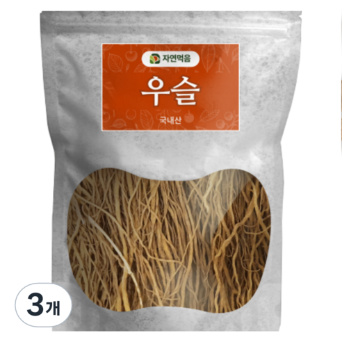 자연먹음 무첨가 우슬, 100g, 3개