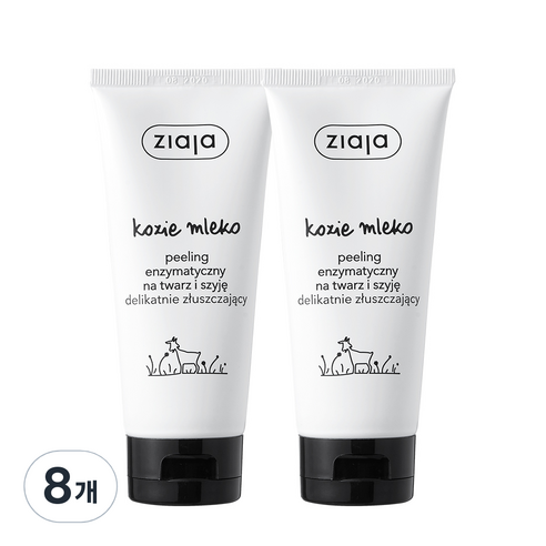 지아자 산양유 필링 로션, 75ml, 8개